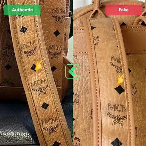 fake vs real mcm bag|is mcm bag real.